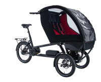 CHIKE "E-Kids" - E-Lastenrad, Lastenpedelec, Shimano "E6100 CRG" Mittelmotor, 250W/504 Wh, Shimano Nexus "DI2" 5-Gang mit Gates Riemen, Tektro hydrl. Scheibenbremse, Modell 2024