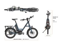 I:SY XXL N3.8 ZR Pedelec City-ebike, Kompakt-Ebike, Enviolo Nabenschaltung, stufenlos, Bosch"Performance Line", PowerPack545, 545 Wh, Tektro hydrl. Scheibenbremse 2023